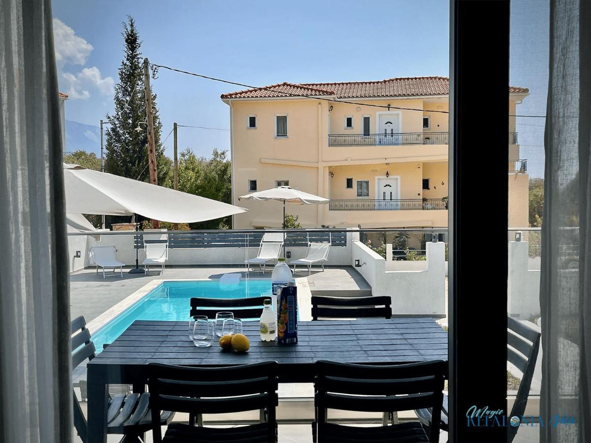 Magic Kefalonia Villa Spartià Buitenkant foto
